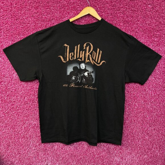 Jelly Roll Guitarman 100 Percent Authentic T-Shirts 2XL - Picture 1 of 4